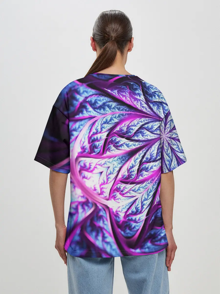 Женская футболка оверсайз / FRACTAL COLLECTION