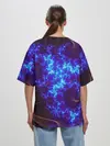 Женская футболка оверсайз / FRACTAL STORM