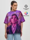 Женская футболка оверсайз / DOCTOR WHO