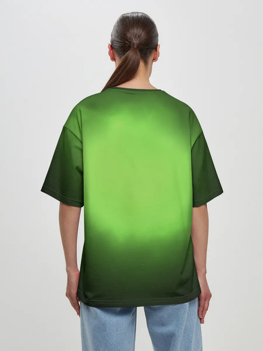 Женская футболка оверсайз / MINECRAFT | МАЙНКРАФТ