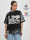 Женская футболка оверсайз / Limp Bizkit