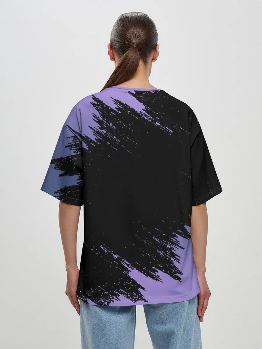 Женская футболка оверсайз / Стальной алхимик | Fullmetal Alchemist