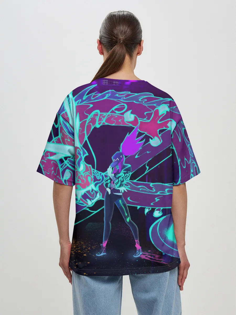 Женская футболка оверсайз / Legends of Runeterra