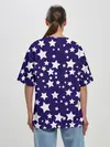 Женская футболка оверсайз / ЗВЕЗДОЧКИ
