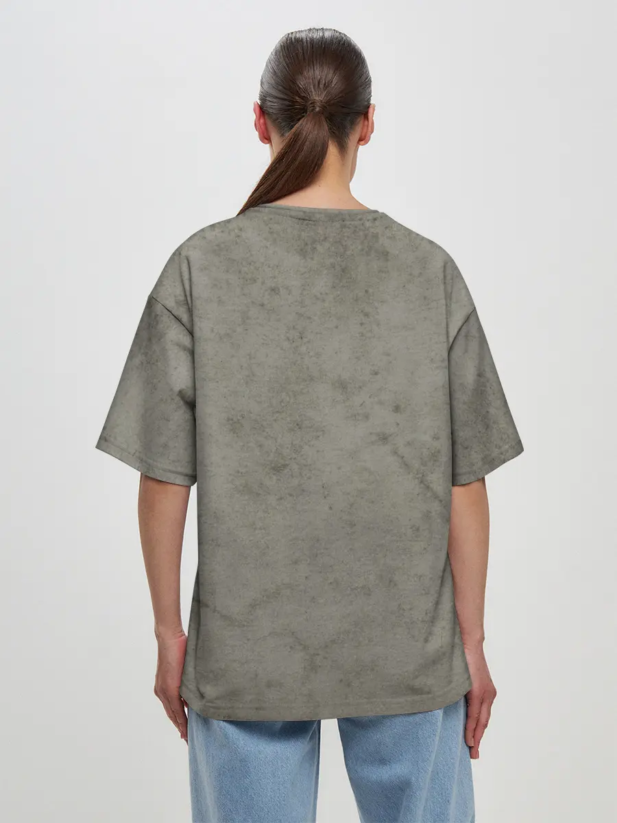 Женская футболка оверсайз / Muggle Worthy