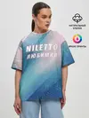 Женская футболка оверсайз / NILETTO | НИЛЕТТО