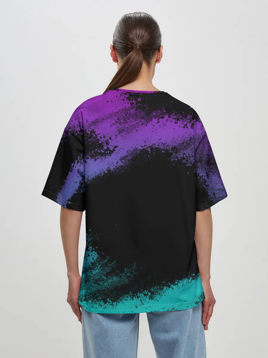 Женская футболка оверсайз / Приключения ДжоДжо