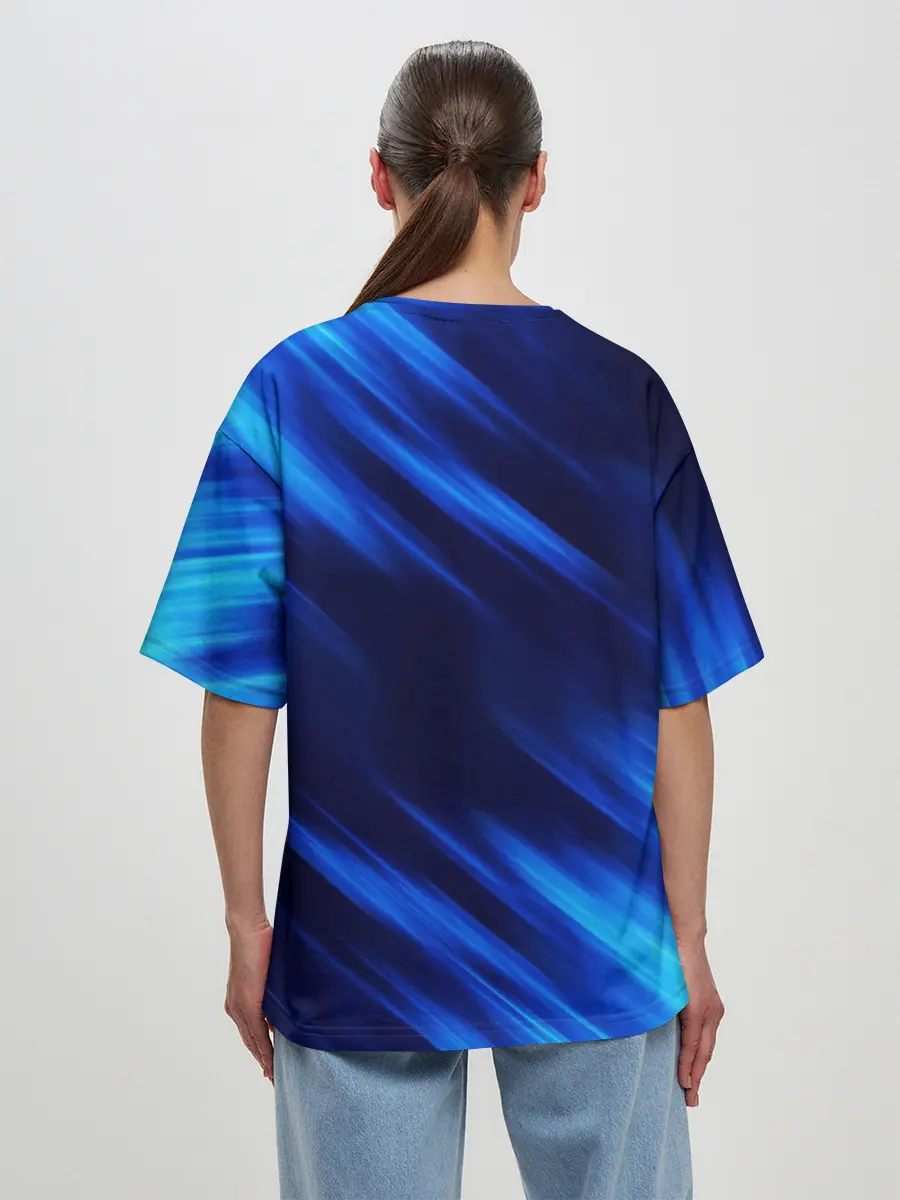 Женская футболка оверсайз / СОНИК