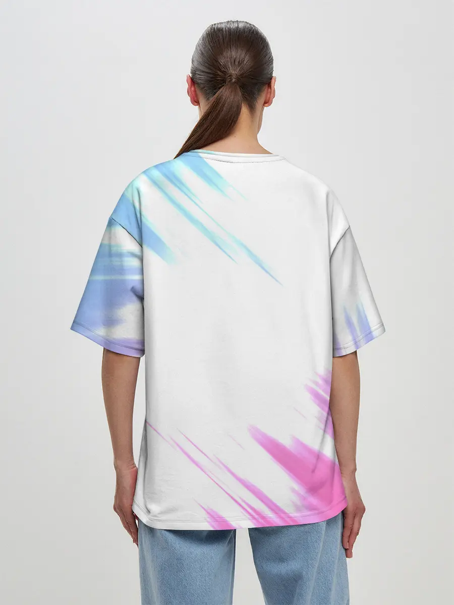 Женская футболка оверсайз / BTS | БТС