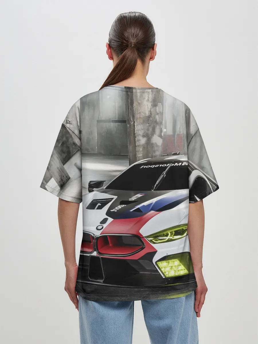 Женская футболка оверсайз / Need for Speed