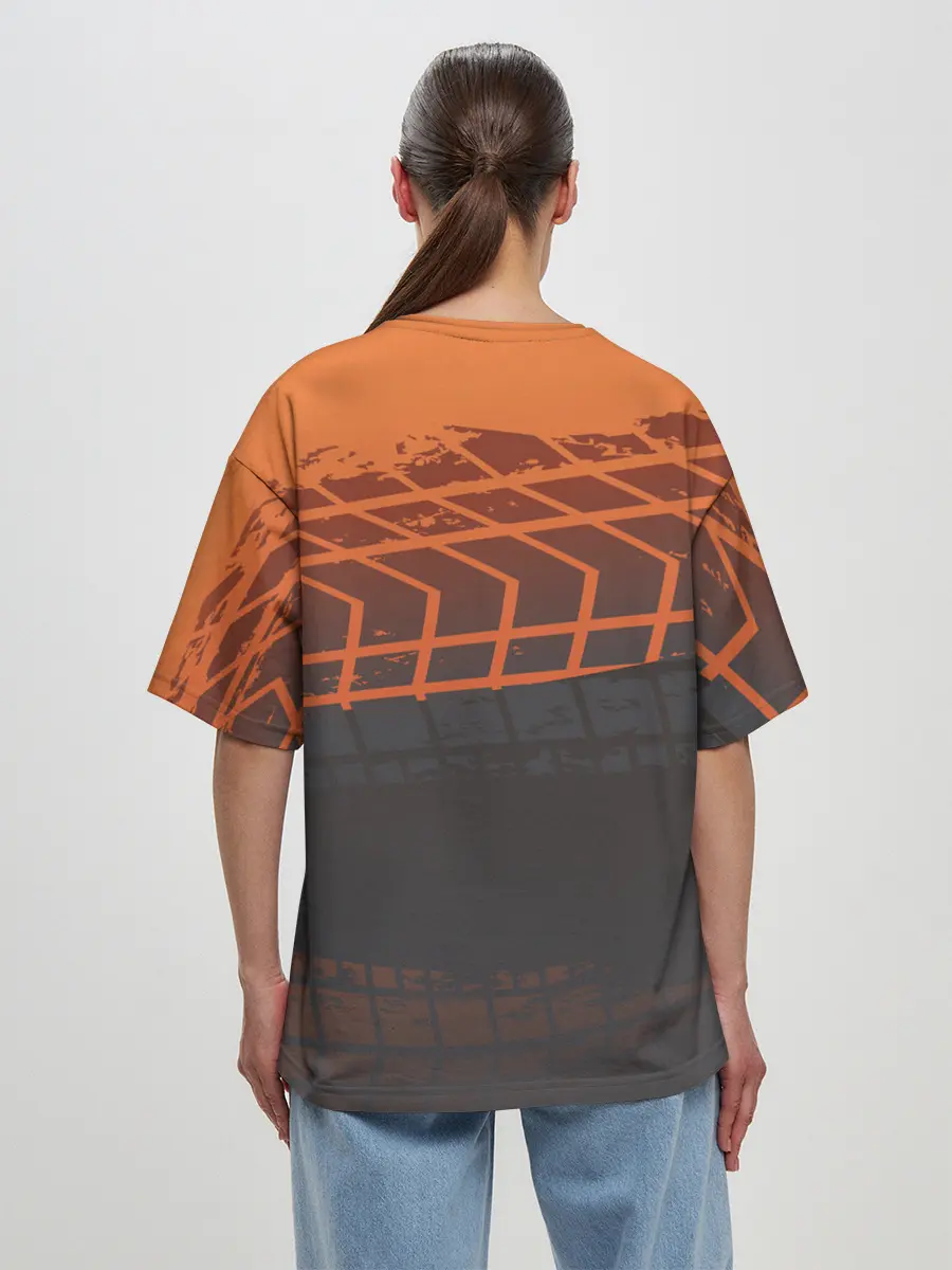 Женская футболка оверсайз / Need for Speed