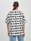 Женская футболка оверсайз / PLAYBOY | ПЛЕЙБОЙ