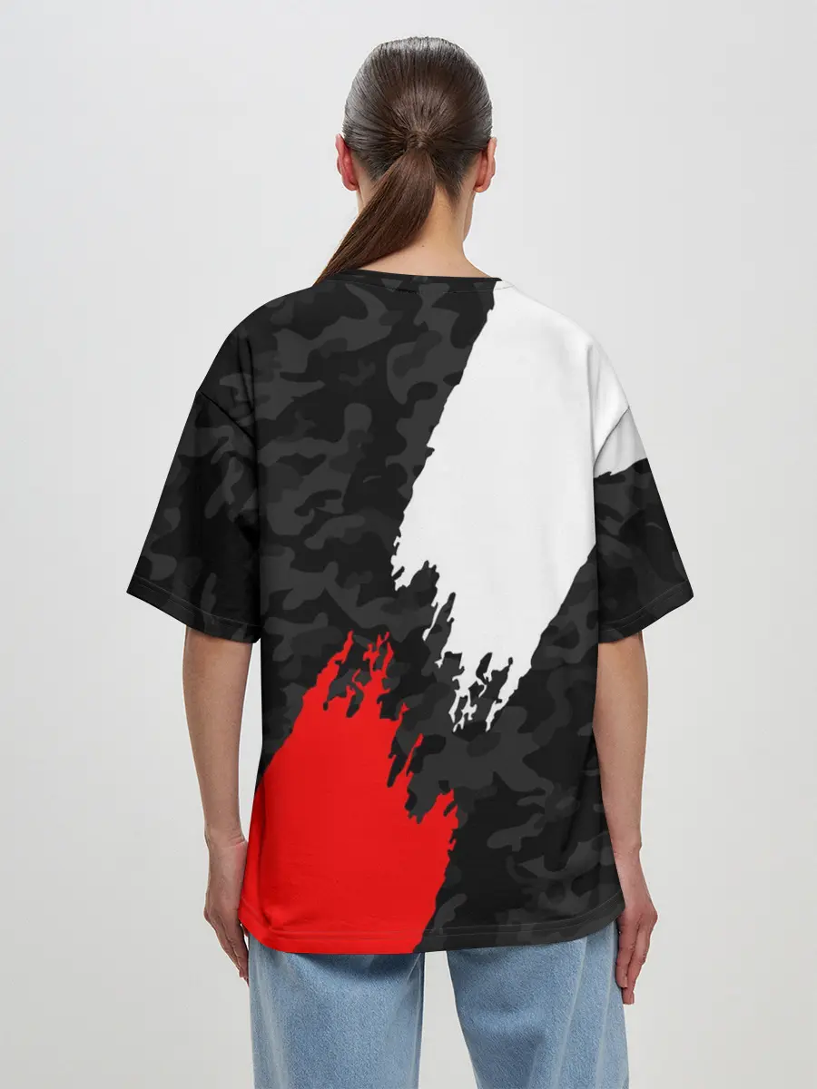 Женская футболка оверсайз / RAINBOW SIX SIEGE