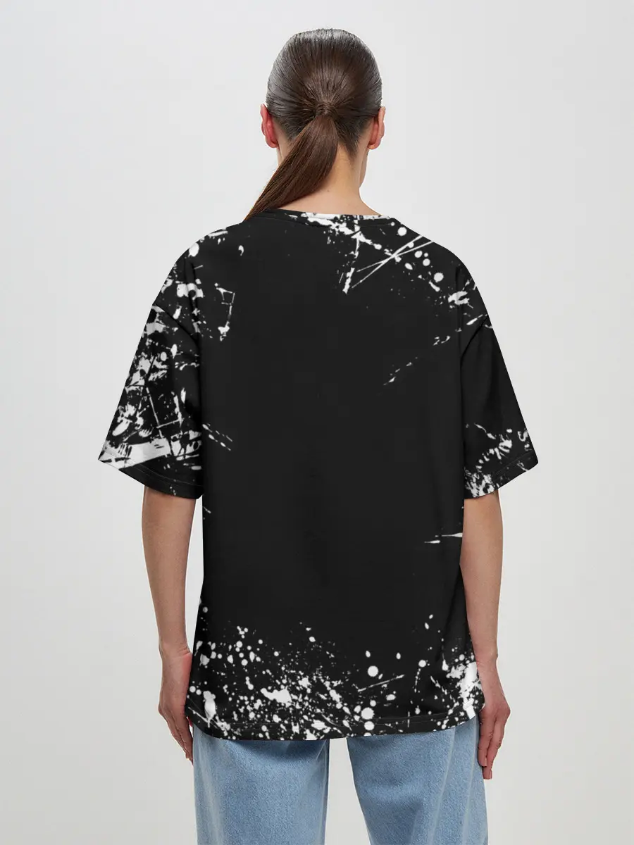 Женская футболка оверсайз / Hollywood Undead