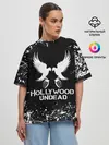 Женская футболка оверсайз / Hollywood Undead