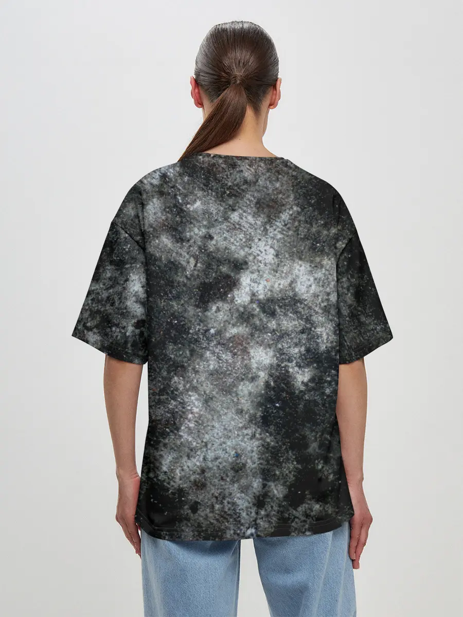 Женская футболка оверсайз / Не трогай меня, не дыши на меня