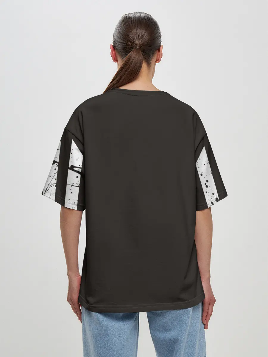 Женская футболка оверсайз / Dangerous Angry