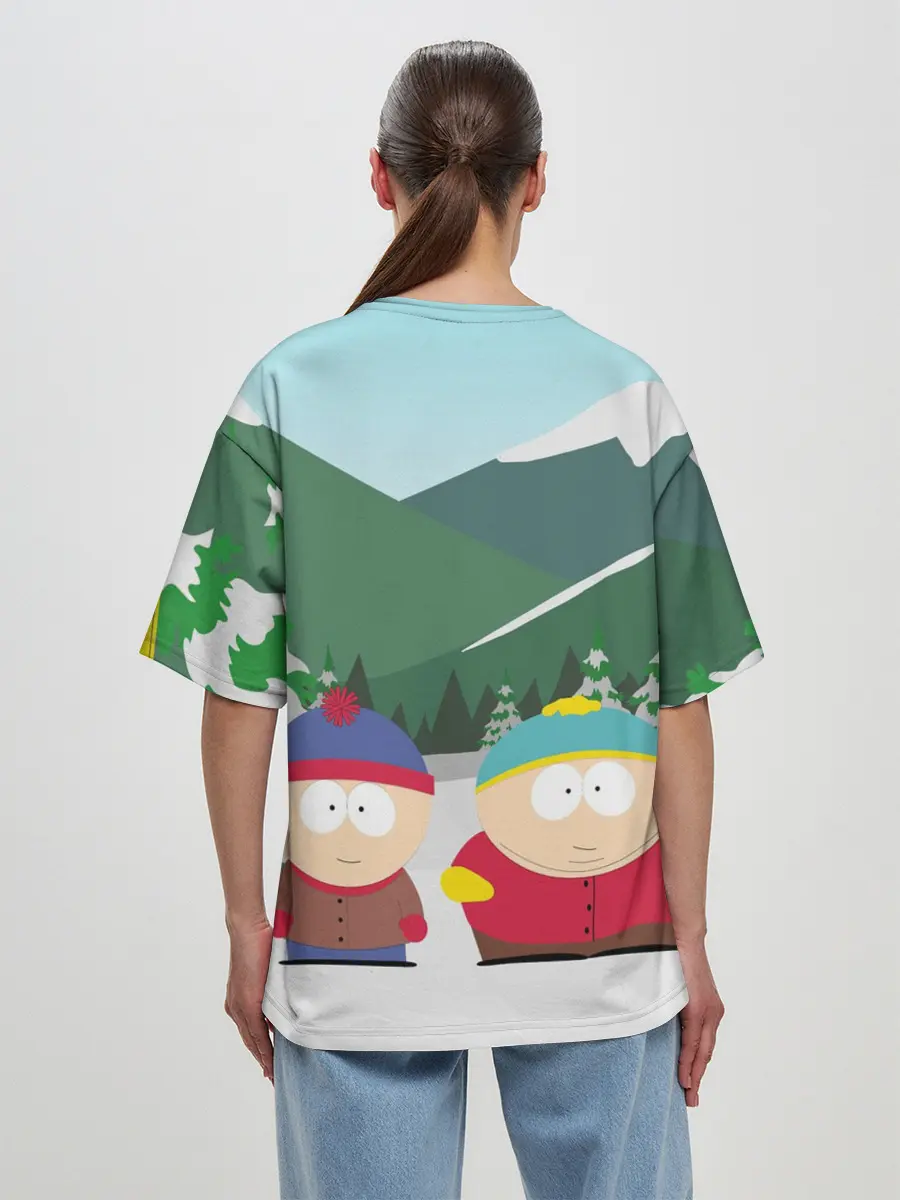 Женская футболка оверсайз / ЮЖНЫЙ ПАРК | SOUTH PARK