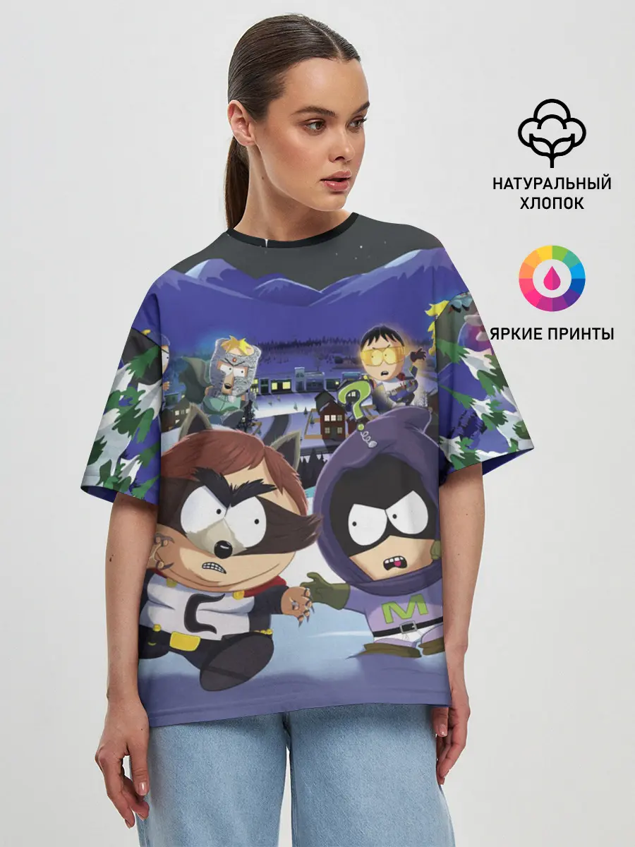 Женская футболка оверсайз / ЮЖНЫЙ ПАРК | SOUTH PARK