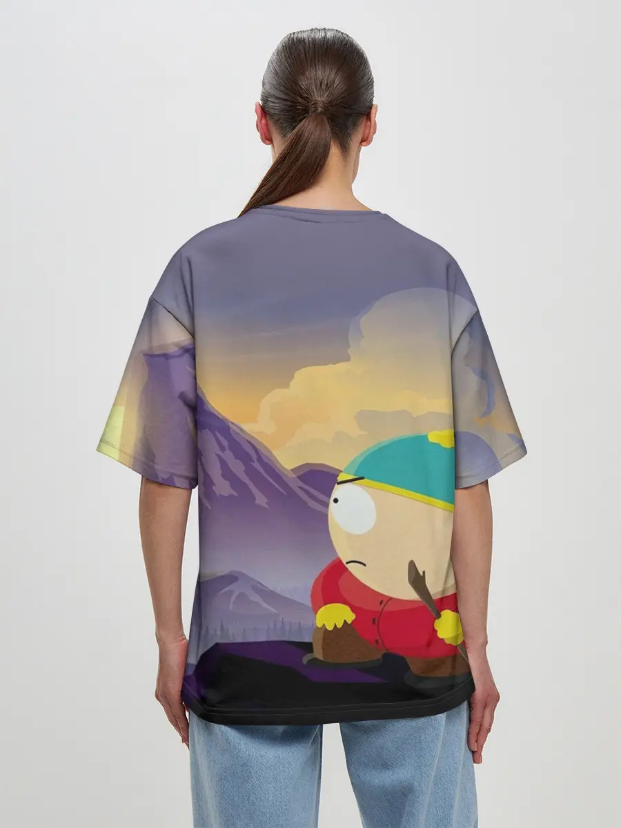 Женская футболка оверсайз / South Park Cartman | Картмен