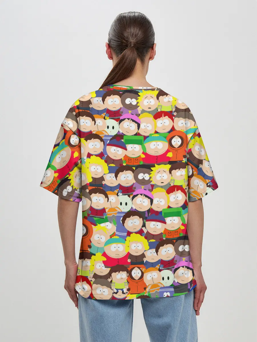 Женская футболка оверсайз / ЮЖНЫЙ ПАРК | SOUTH PARK