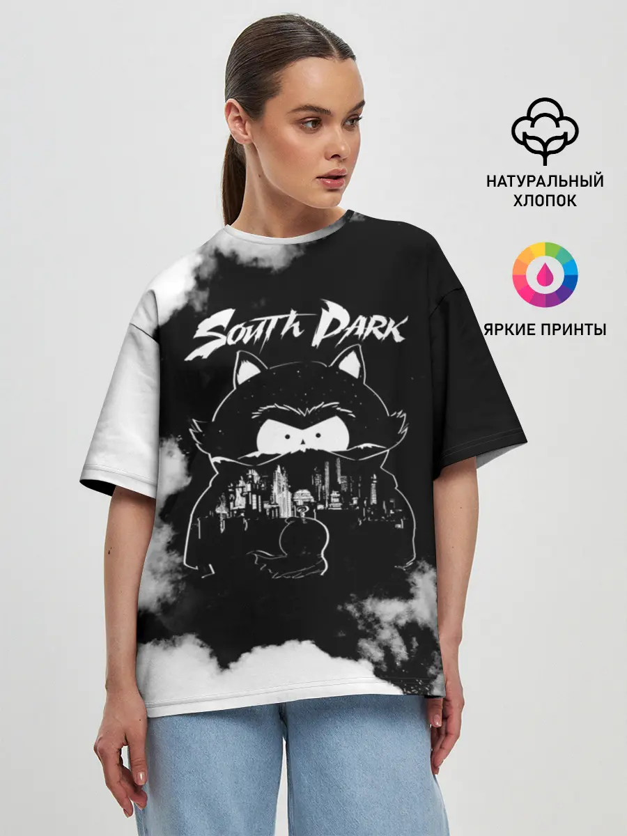 Женская футболка оверсайз / Южный Парк