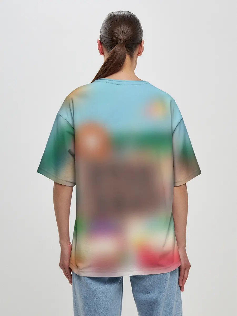 Женская футболка оверсайз / ЮЖНЫЙ ПАРК