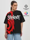 Женская футболка оверсайз / Slipknot