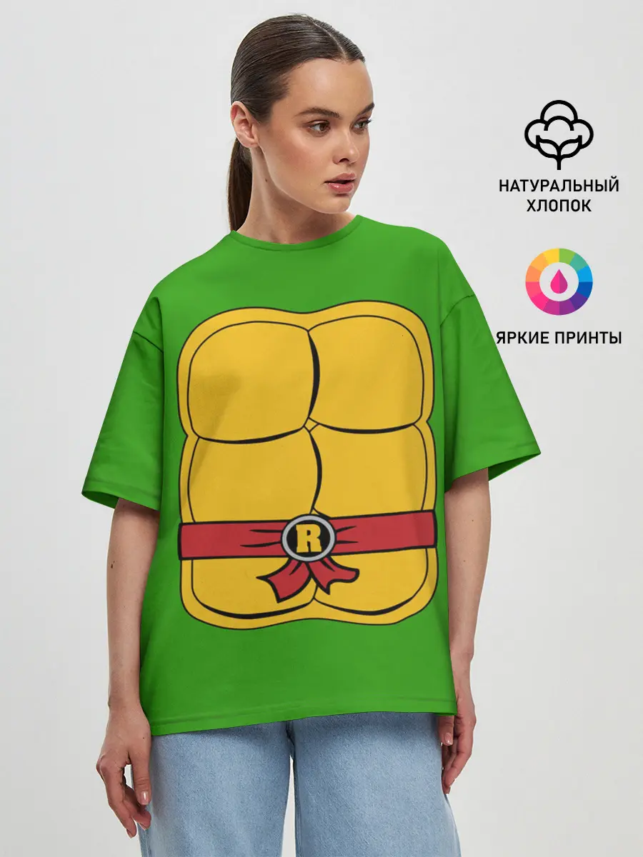 Женская футболка оверсайз / Черепашки-ниндзя