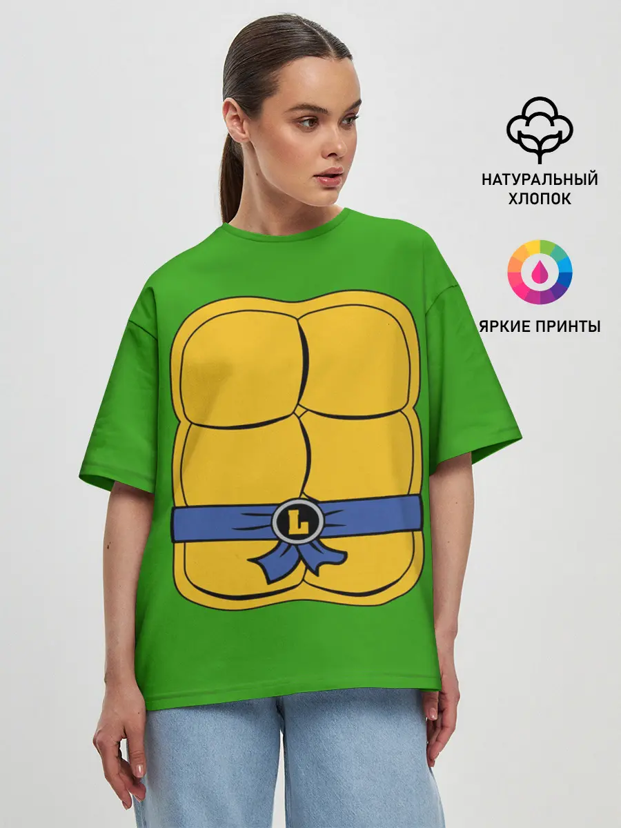 Женская футболка оверсайз / Черепашки-ниндзя