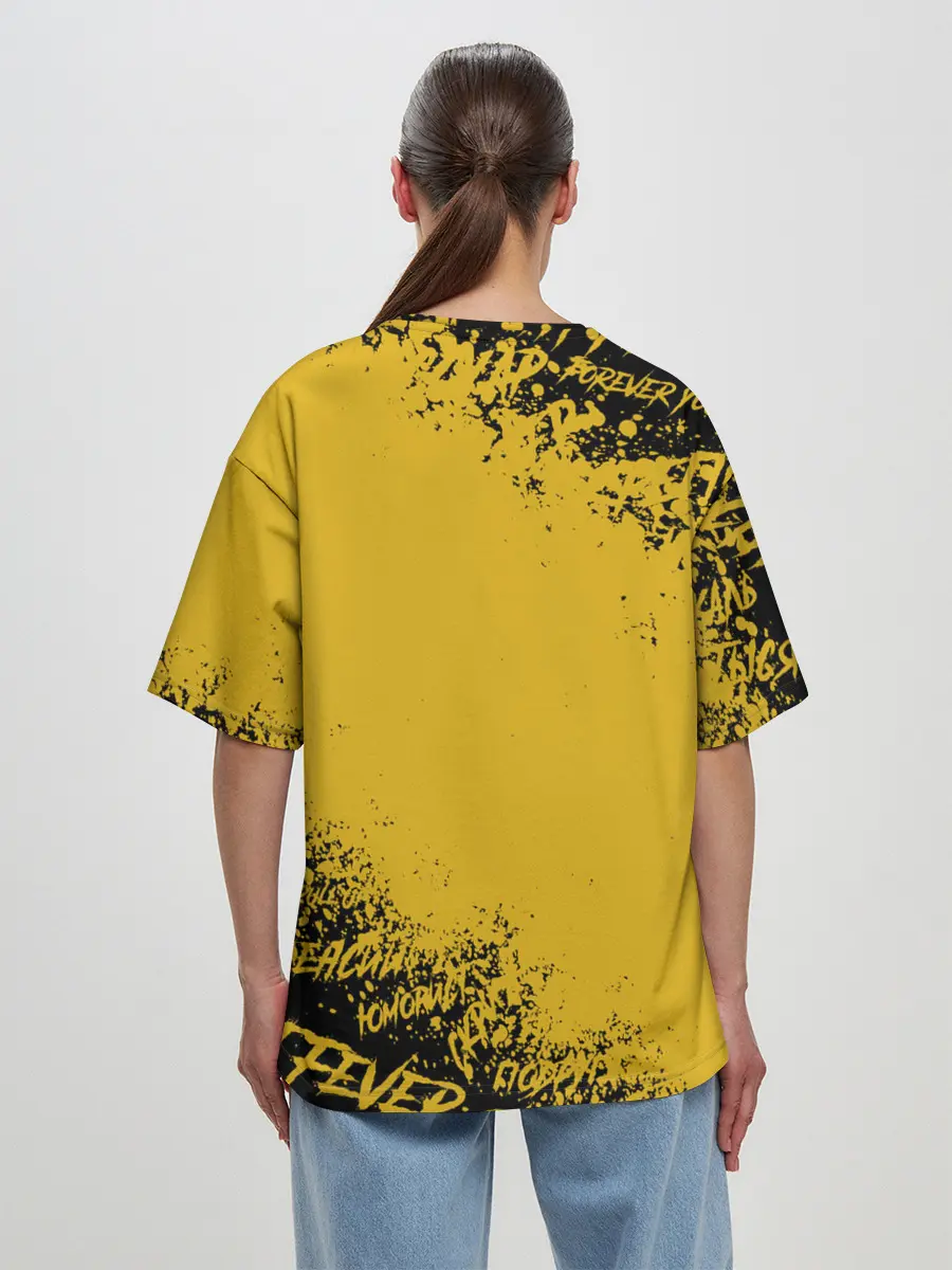 Женская футболка оверсайз / FACE | ФЕЙС