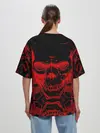 Женская футболка оверсайз / Castlevania red
