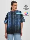Женская футболка оверсайз / Covid-19