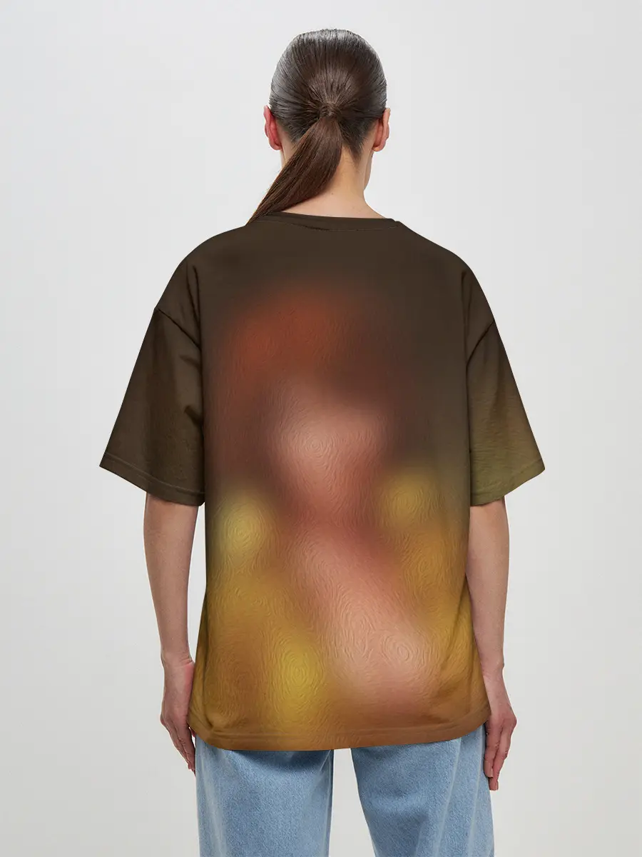 Женская футболка оверсайз / ЭЙПРИЛ