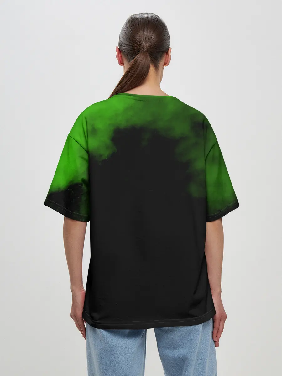 Женская футболка оверсайз / TMNT Рафаэль