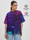 Женская футболка оверсайз / NEON
