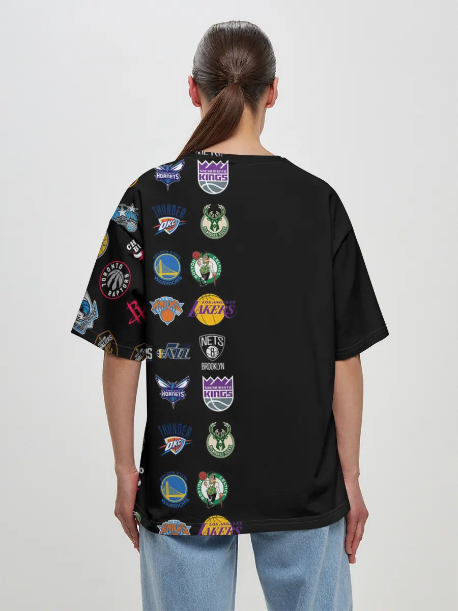 Женская футболка оверсайз / NBA