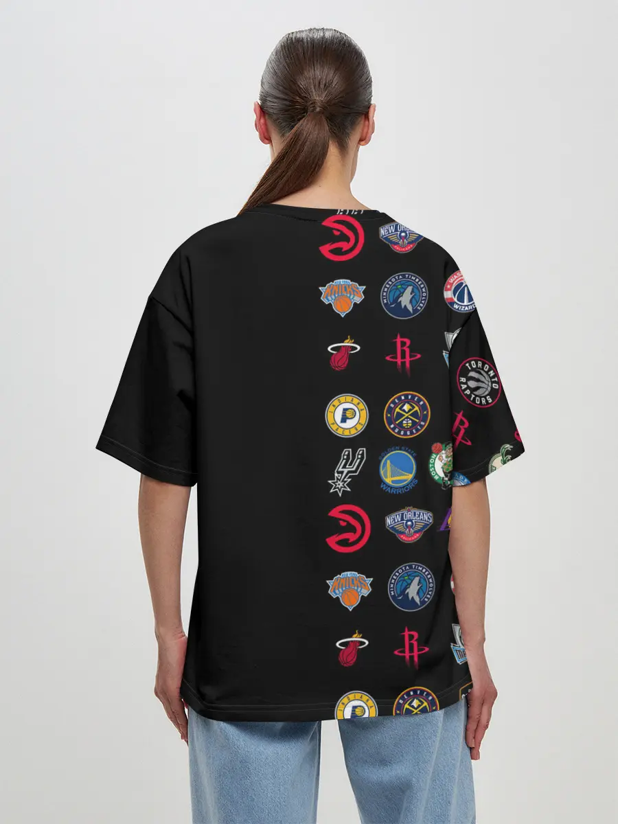 Женская футболка оверсайз / NBA