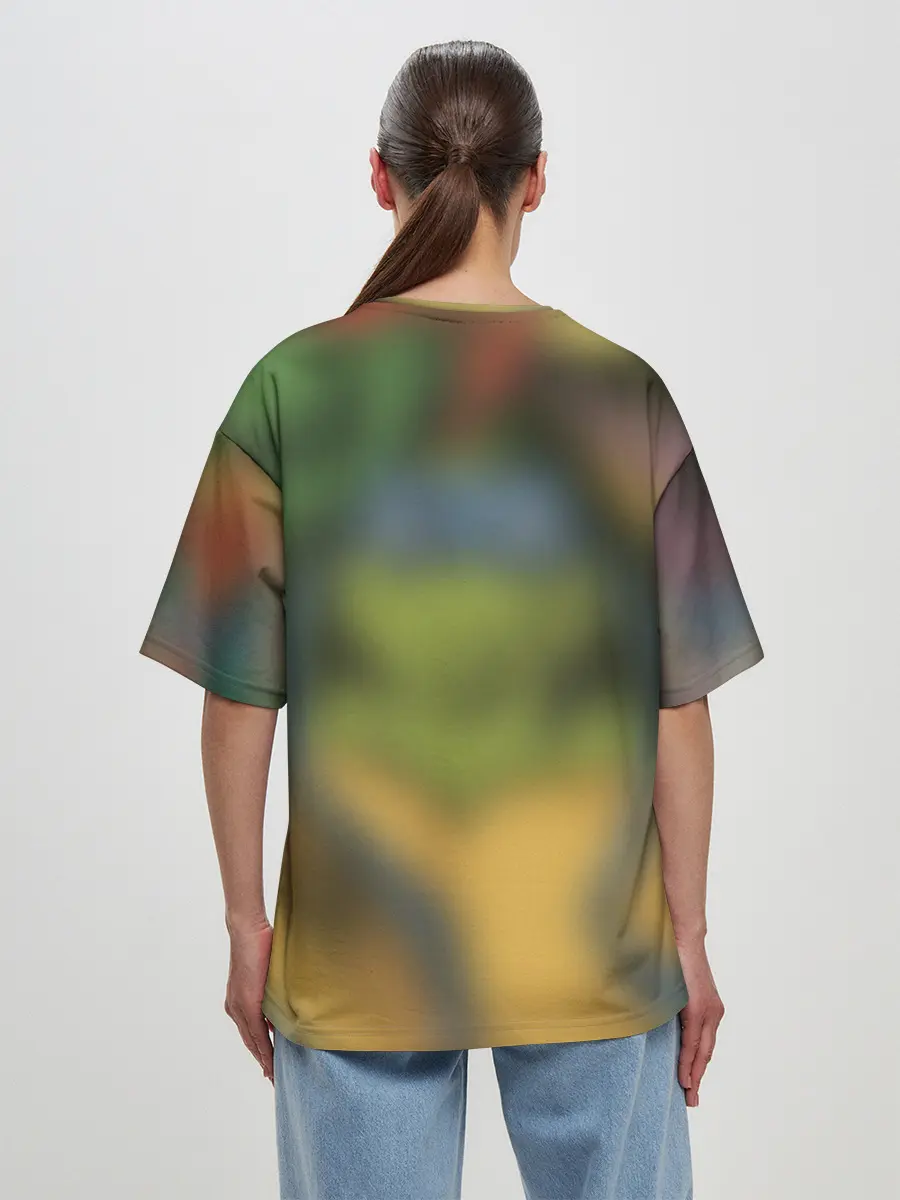 Женская футболка оверсайз / TMNT