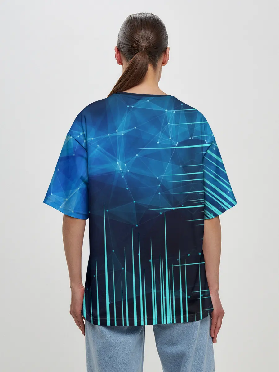 Женская футболка оверсайз / sonik