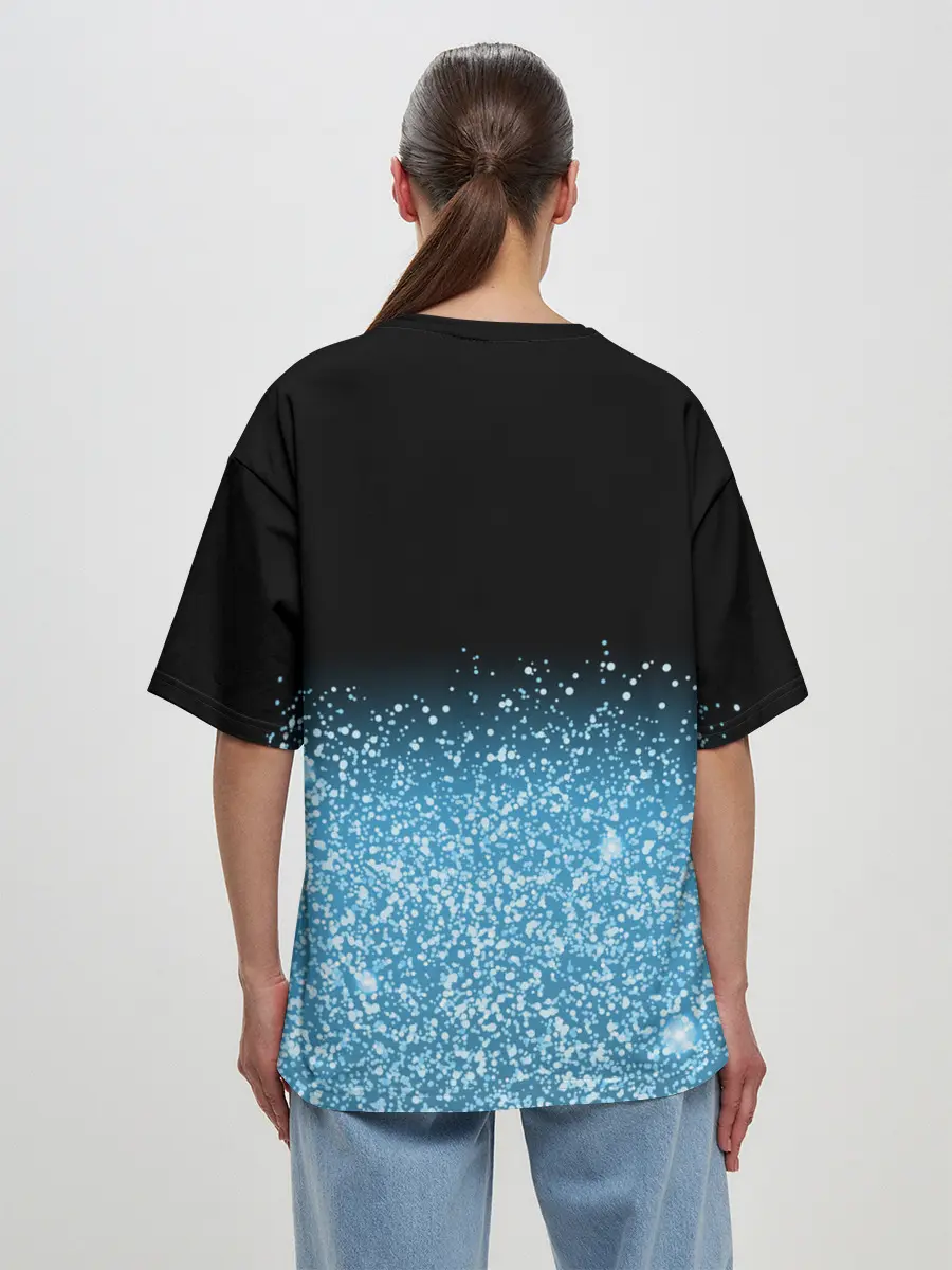 Женская футболка оверсайз / Undertale