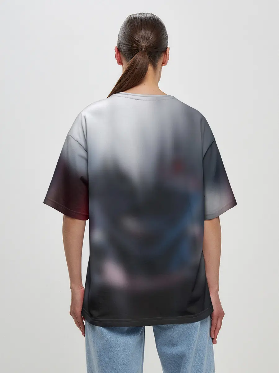 Женская футболка оверсайз / TOKYO GHOUL | ТОКИЙСКИЙ ГУЛЬ