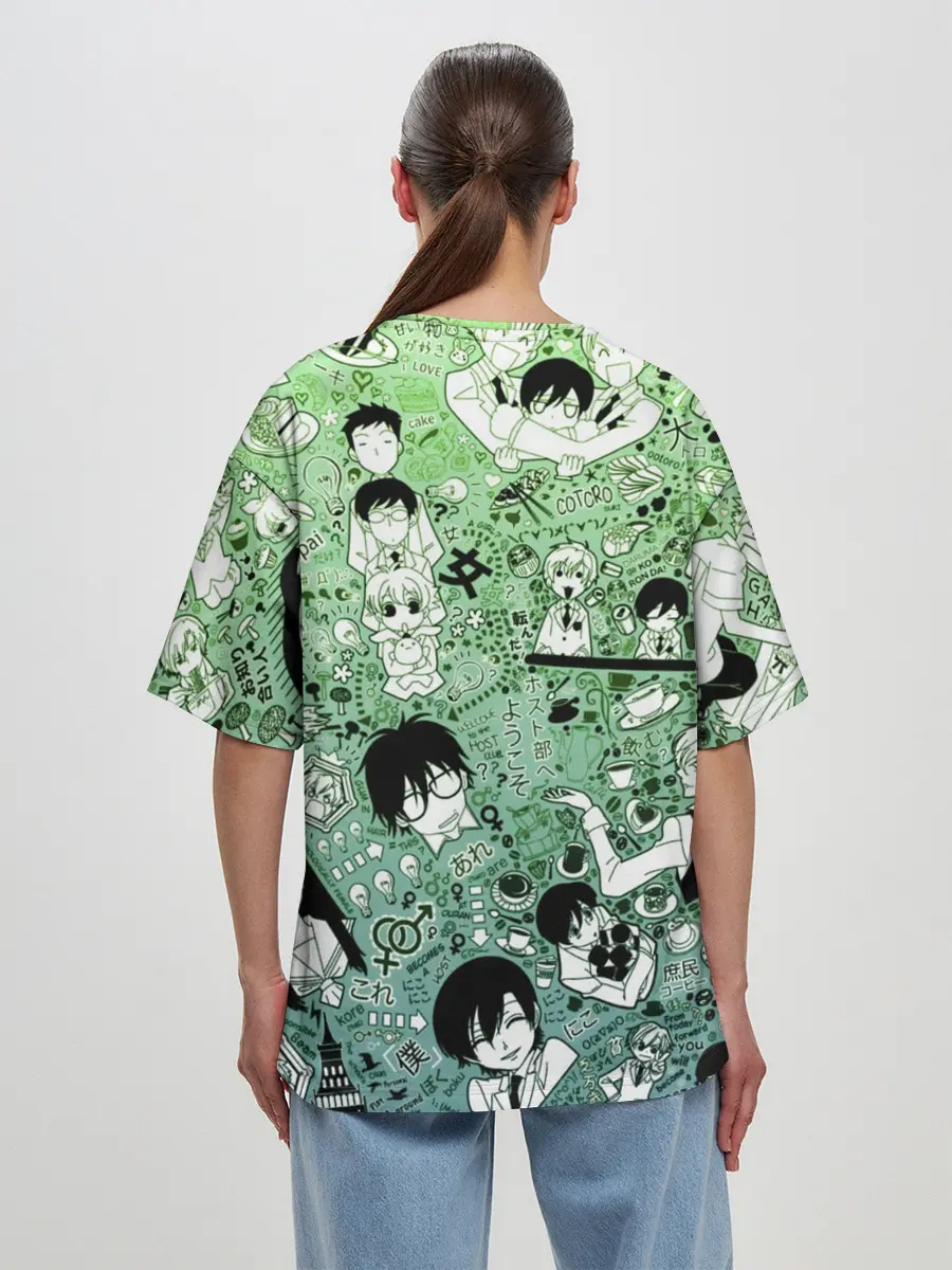 Женская футболка оверсайз / P007_P004ooo2186163