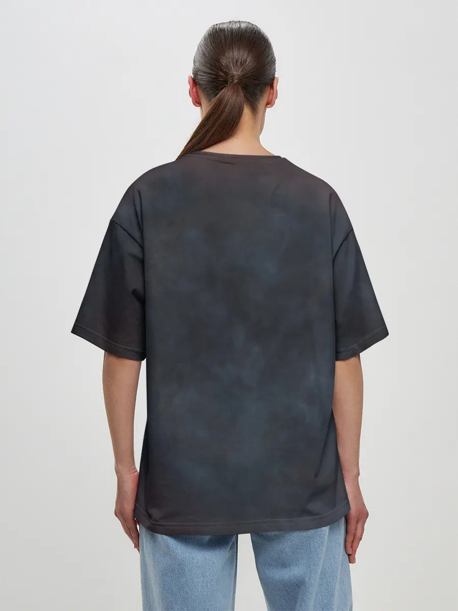 Женская футболка оверсайз / Evil Pennywise