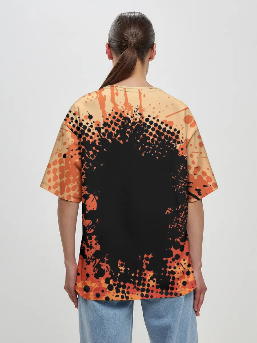 Женская футболка оверсайз / Ленин