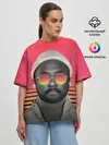 Женская футболка оверсайз / Will.I.Am