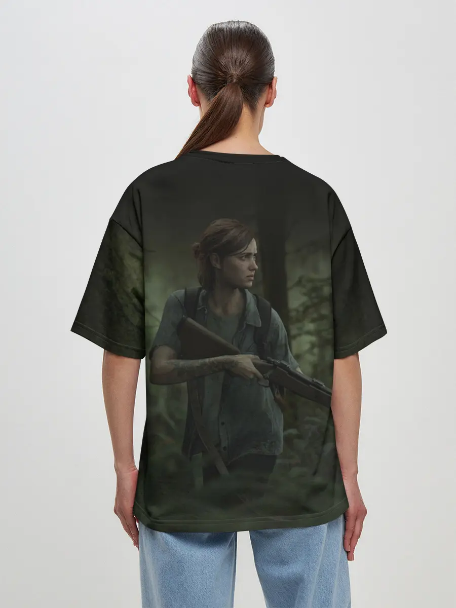 Женская футболка оверсайз / THE LAST OF US 2 ЭЛЛИ