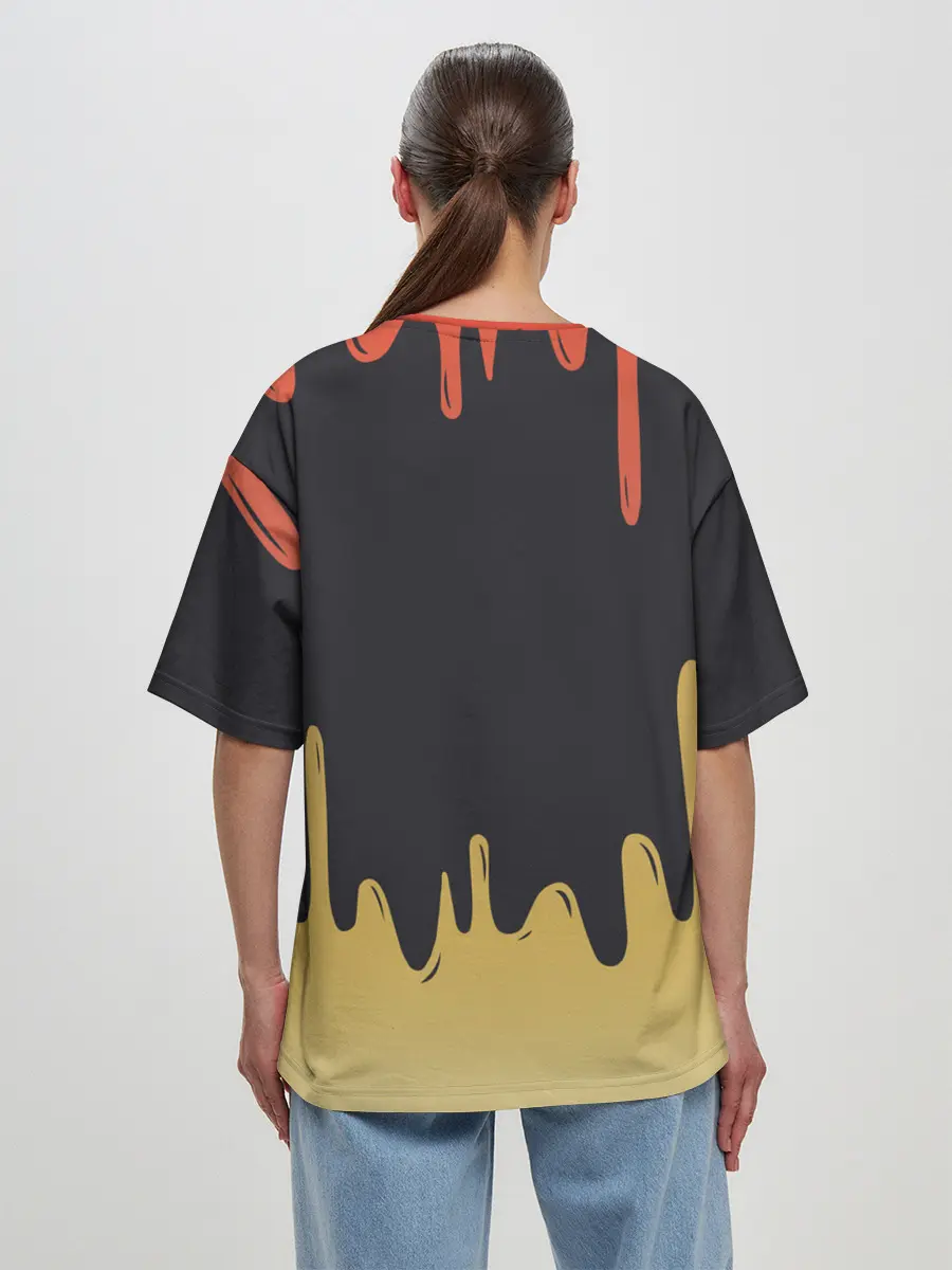 Женская футболка оверсайз / Just Ride MOTOCROSS | МОТОКРОСС