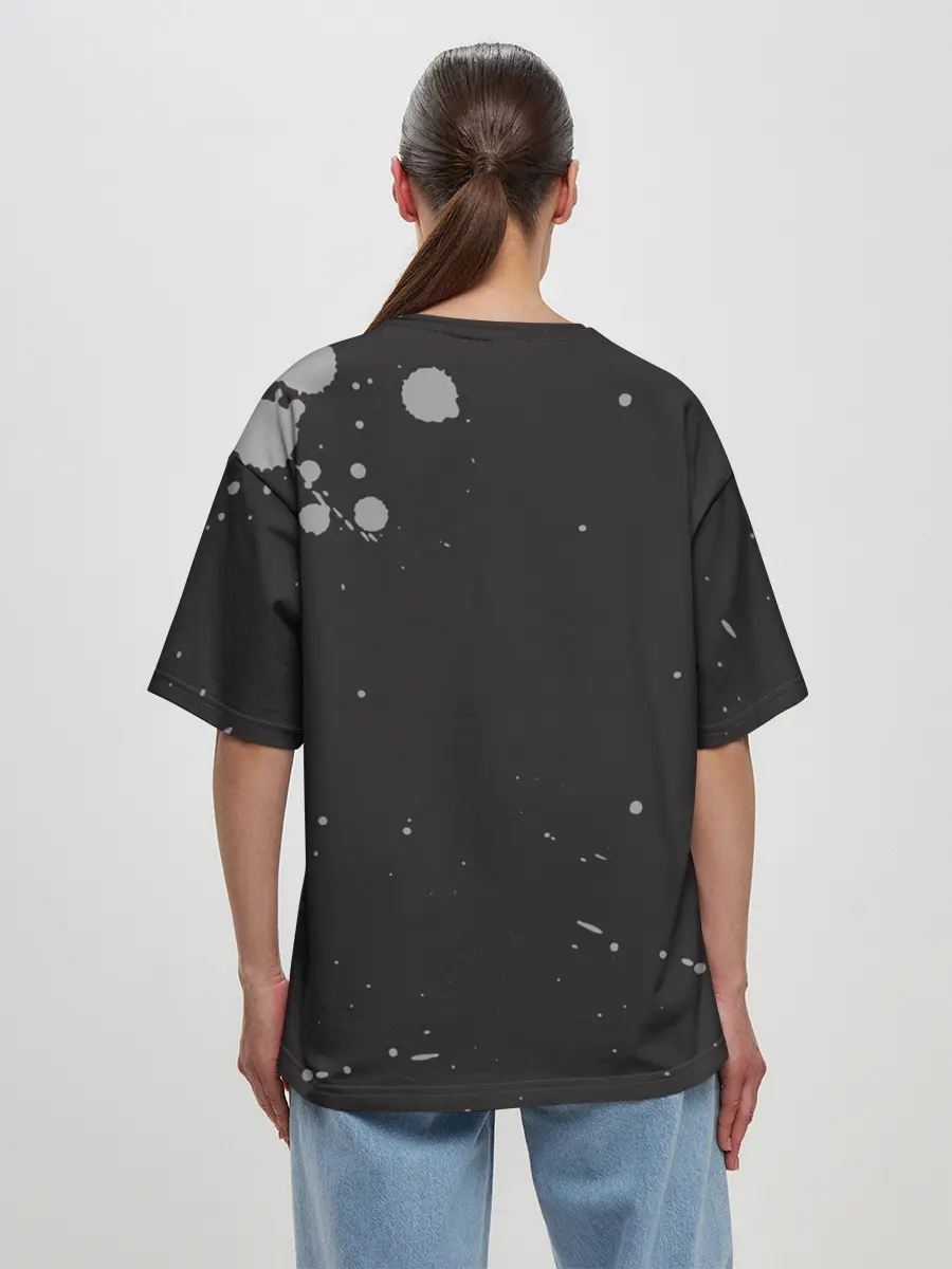 Женская футболка оверсайз / RIDE FAST - DIE LAST | МОТО ЖИЗНЬ