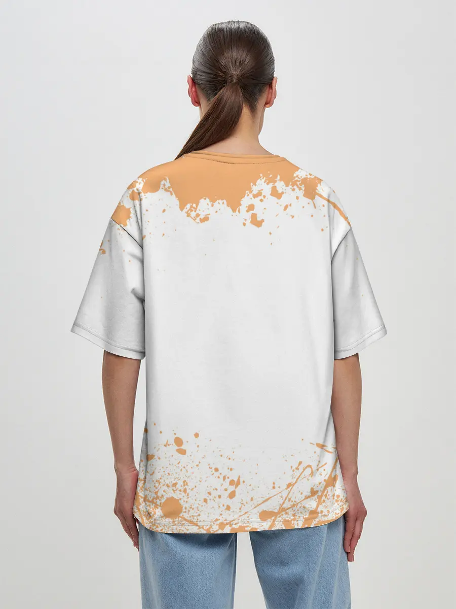 Женская футболка оверсайз / МИЛЫЙ КОТЕНОК | CUTE KITTEN